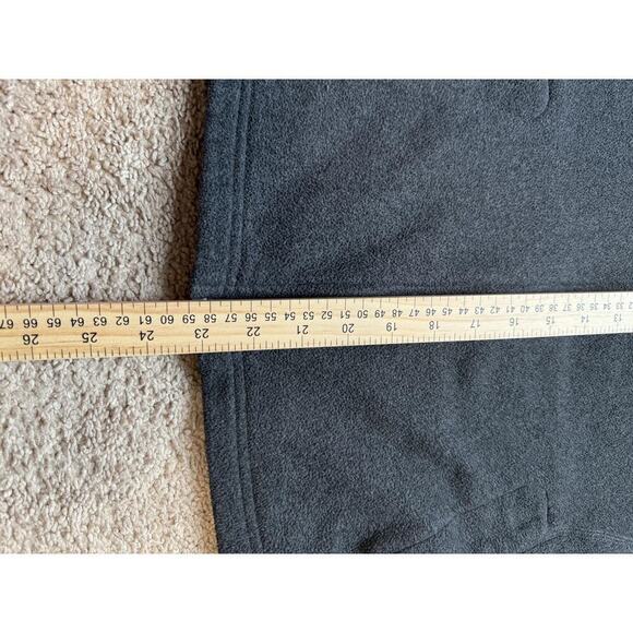 The North Face Agave Fleece Hoodie Jacket Full Zip Rabbit Gray Women's Size L - Picture 11 of 12